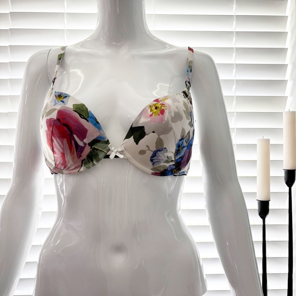 Dolce & Gabbana | Like New | Floral Print Women's Bra SZ 34